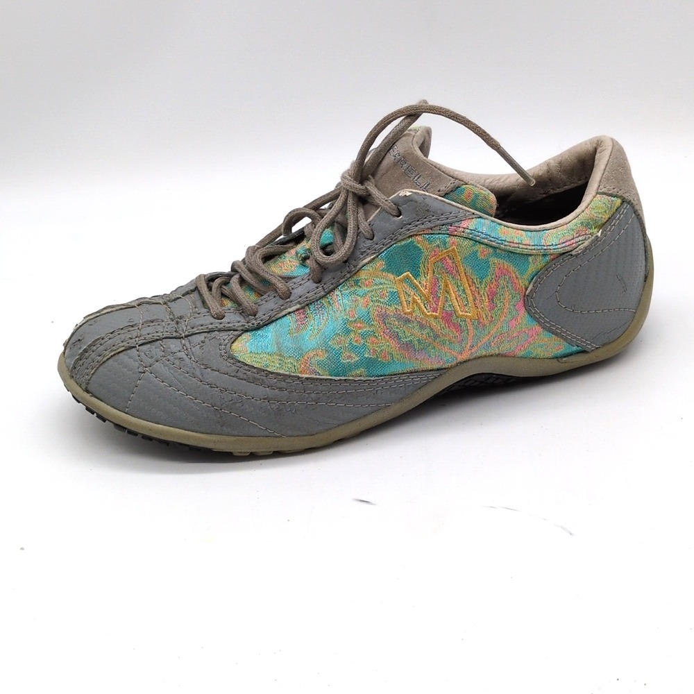 Merrell Shoes Womens Sprint Spin Launcher Blue 7.5 Sneakers Athletic Air Cushion